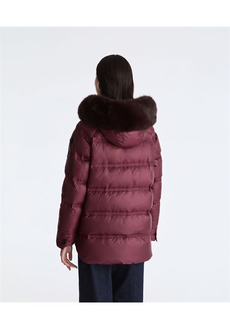Puffer jacket con bordo in pelliccia takan mqn 04 fur PEUTEREY | PED5439 01181967446